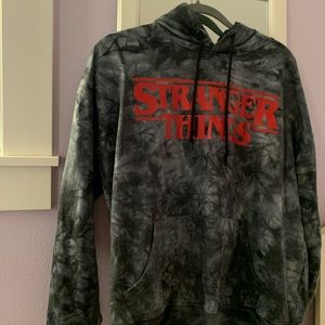 Stranger Things tie-dyed hoodie